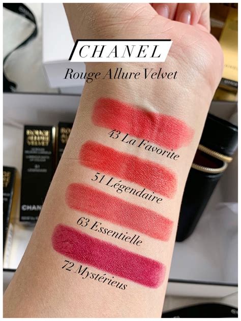 chanel rouge allure velvet 07|rouge allure velvet shades.